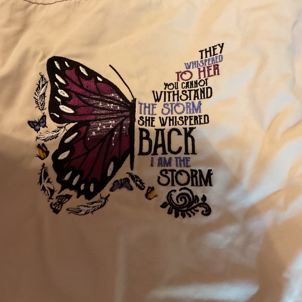 Military jacket embroidered NEW